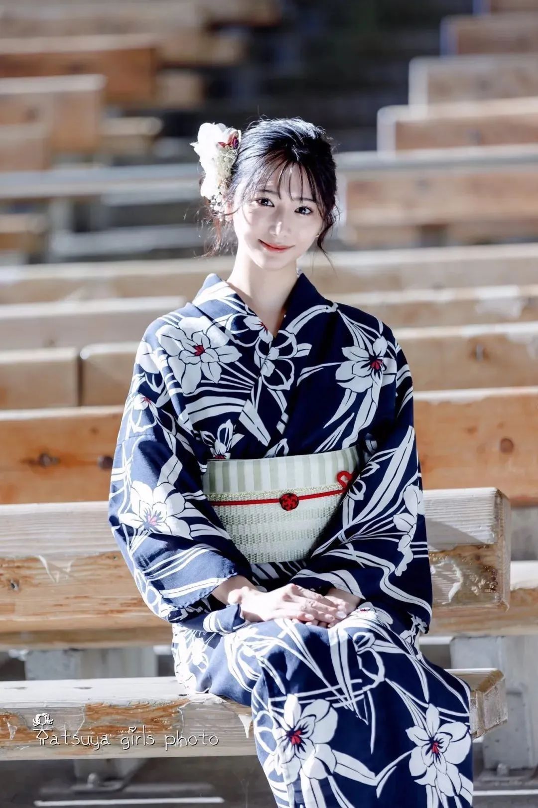 九头身女神！超级大长腿