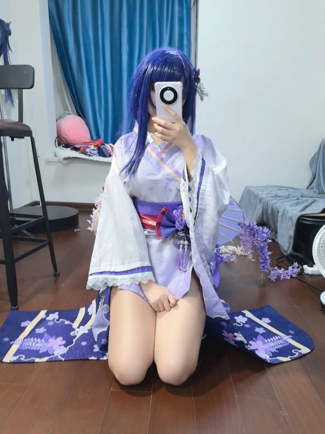 原神cos：肉丝+睡衣，甘雨太涩了！制服雷神，泳装申鹤草神真绝了！