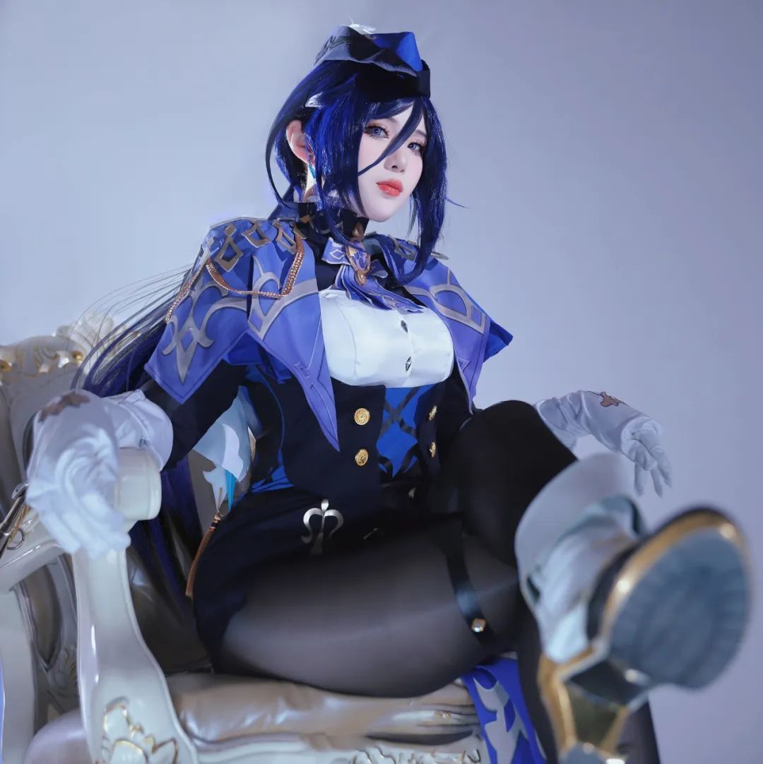 原神cos：白丝+花嫁，八重神子太御了！女仆刻晴，制服甘雨，旗袍申鹤绝美！
