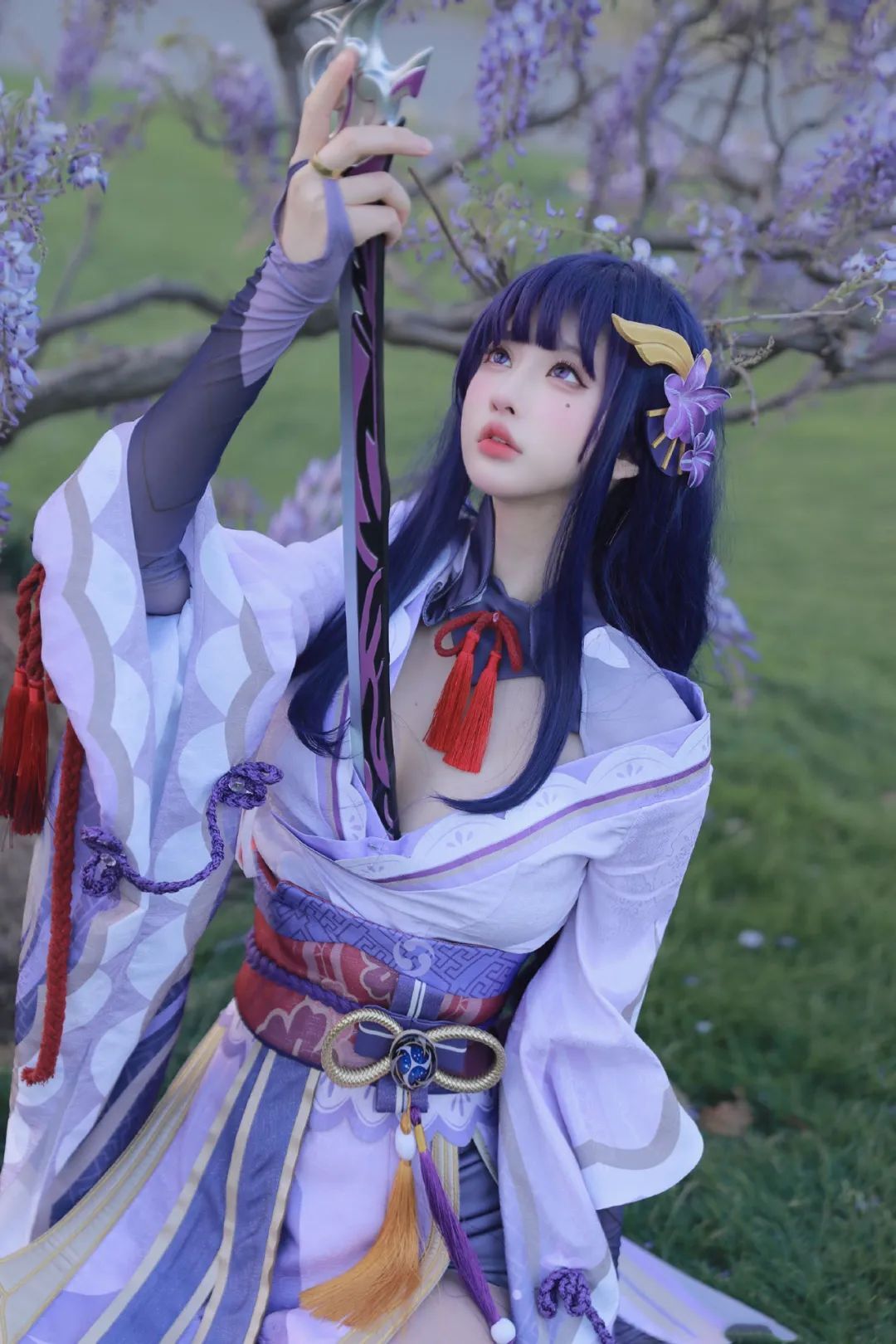 原神cos：雷神胸口拔刀一脸呆萌！芭芭拉清纯甜美！八重神子也太幼了吧？