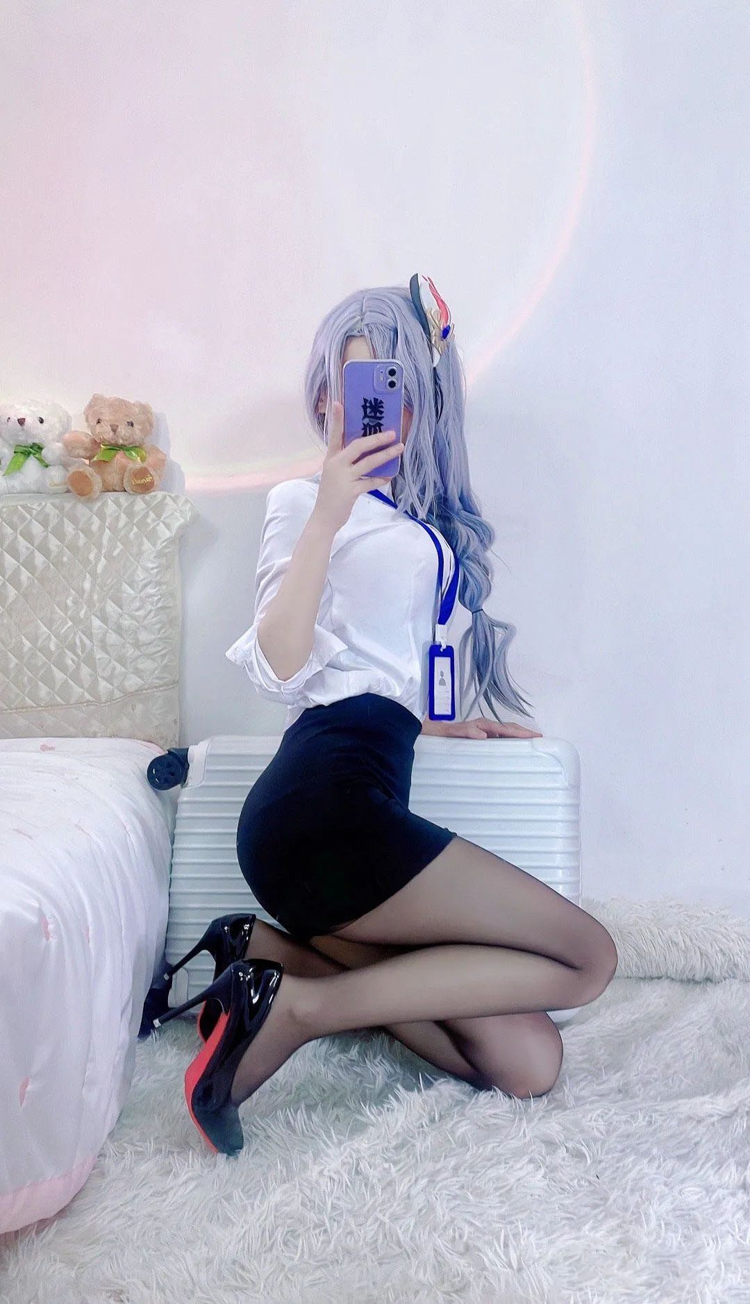原神cos：泳装心海美爆了！OL制服申鹤果然顶级！安柏终于变大了！