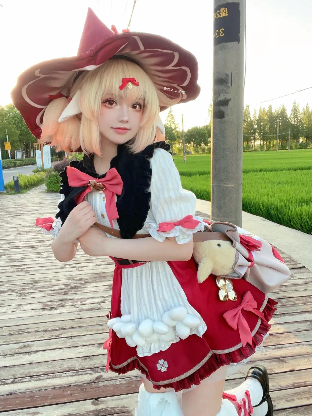 原神cos：柯莱新服装！芙芙现身街头卖艺！7只心海同框！睡衣甘雨太可爱啦！