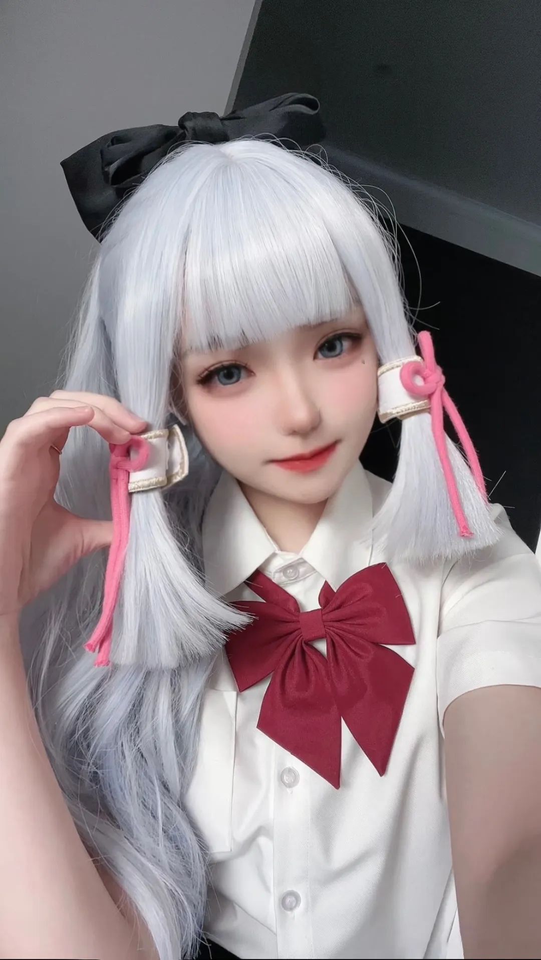 原神cos：JK绫华，白丝居家服甘雨太漂亮了！水手服胡桃俏皮十足！