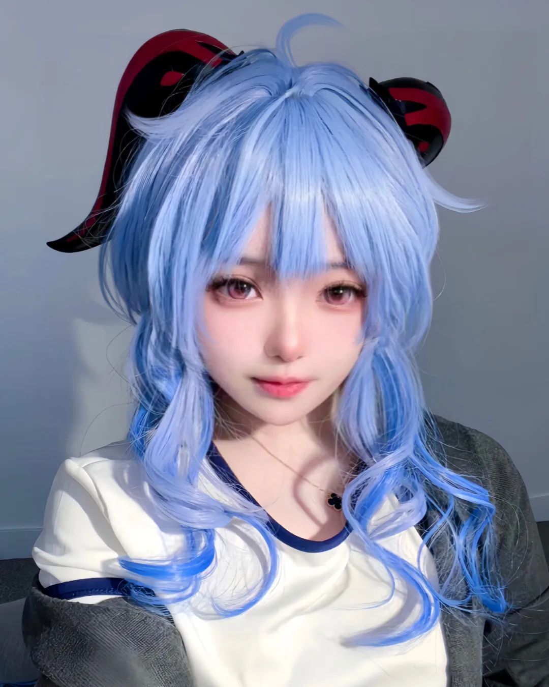 原神cos：JK绫华，白丝居家服甘雨太漂亮了！水手服胡桃俏皮十足！