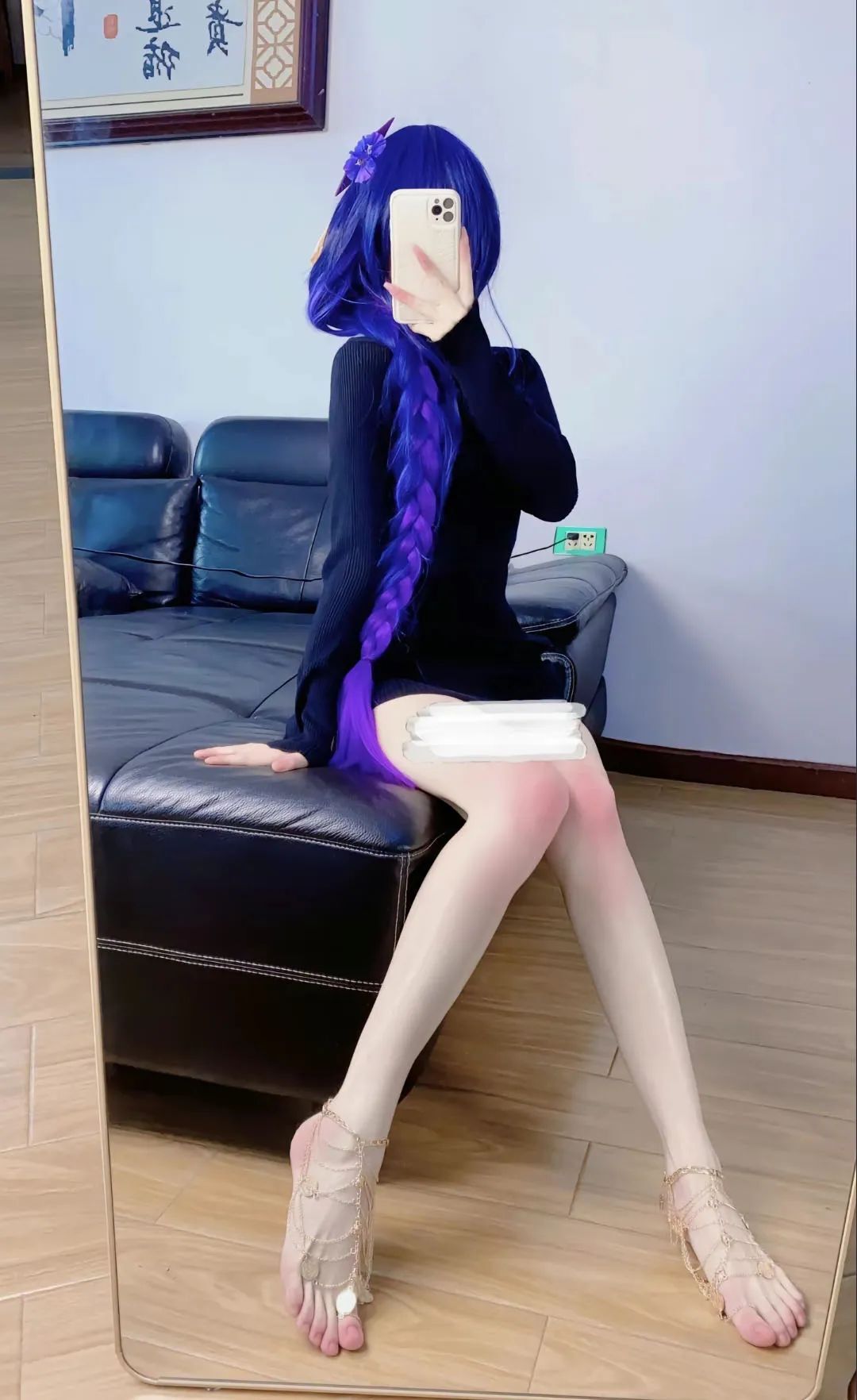 原神cos：裸足妮露让人狂喜！居家服雷神太顶了！八重神子手拿AK47！