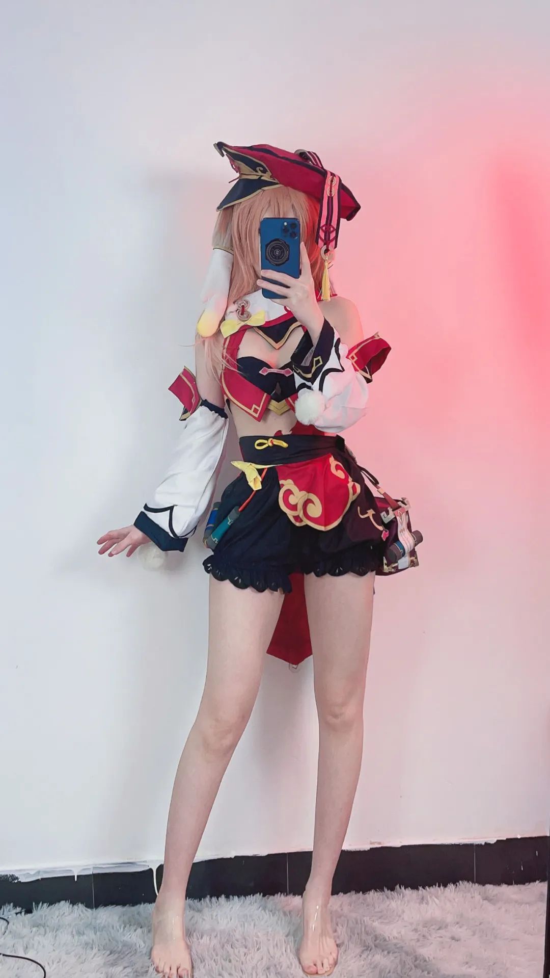 原神cos：女仆装雷神太御了！泳装刻晴，裸足神子，黑丝皮衣甘雨+刻晴涩气拉满！