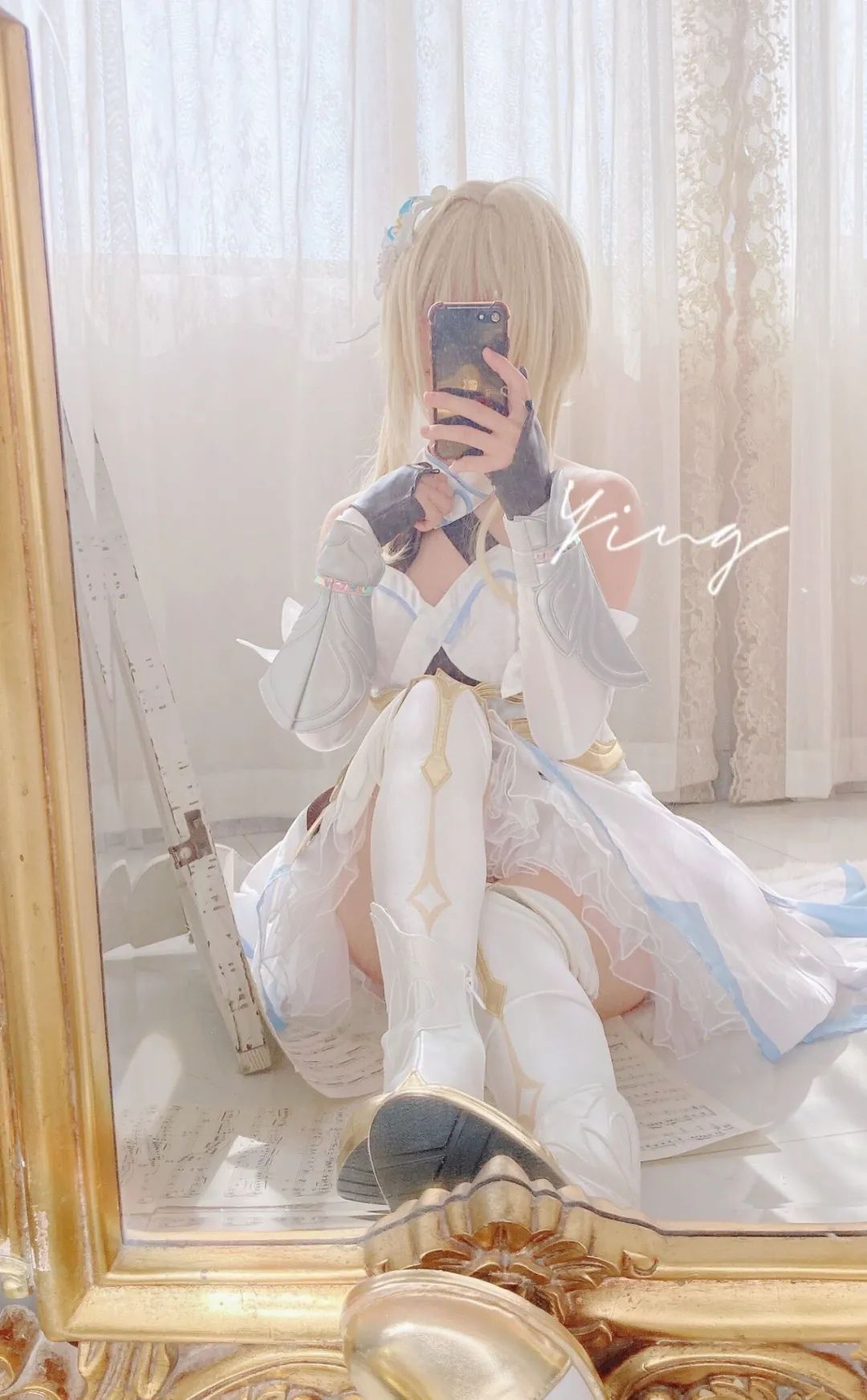 原神cos：黑丝+女仆装，申鹤太美了！和服绫华，JK雷神，清凉女仆装甘雨，白丝荧妹是真的顶！