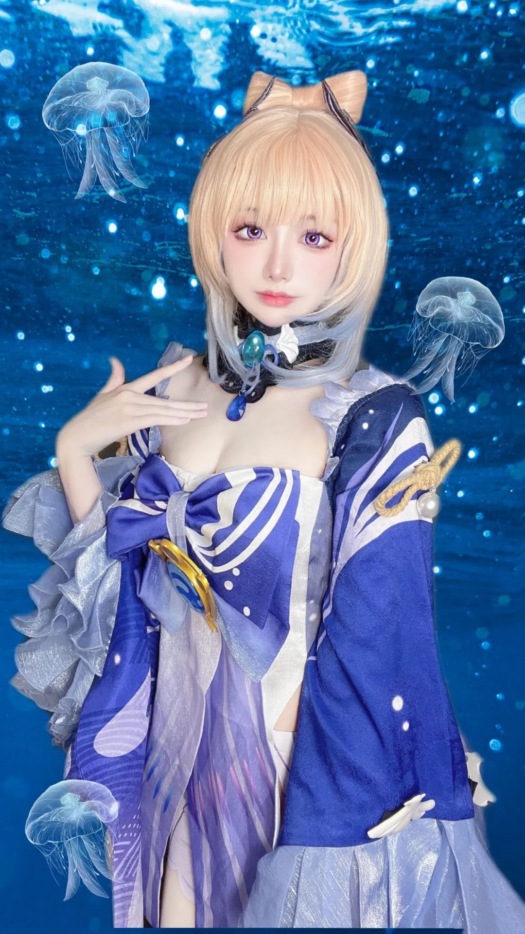 原神cos：女仆装雷神太可爱了！菲谢尔变大了！优菈狂秀好身材！女仆甘雨让人狂喜！
