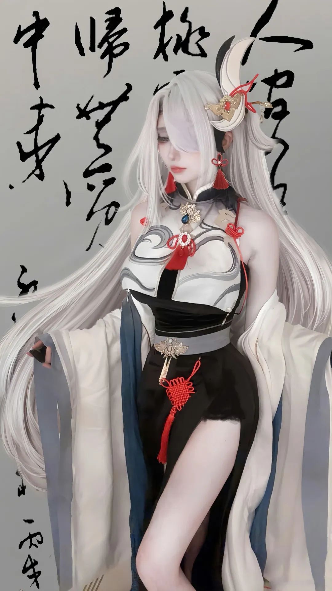 原神：雷神新服装美爆了！甘雨青花瓷旗袍，莫娜双马尾女仆，黑丝花嫁申鹤真绝了！