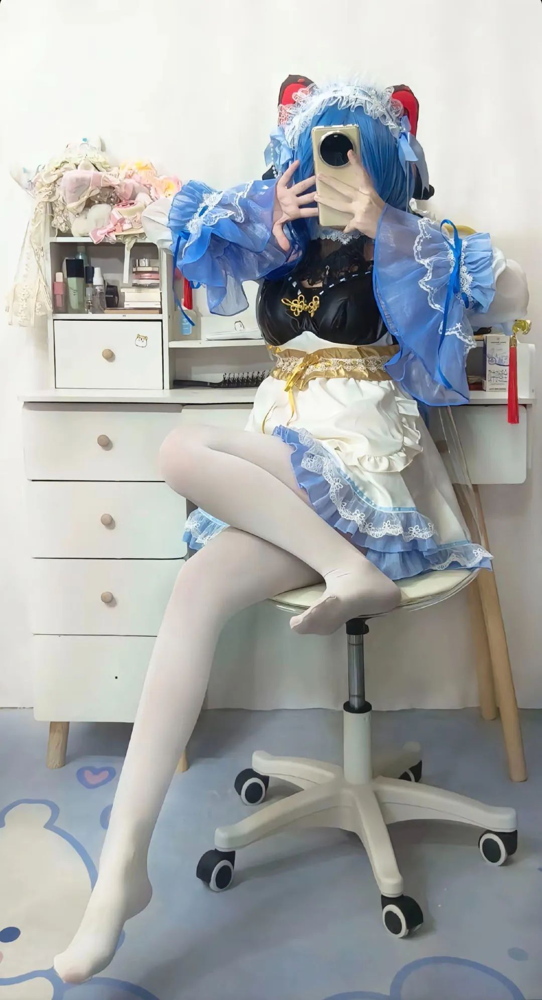 原神cos：白丝+婚纱，刻晴老婆美爆了！女仆甘雨，大草神太御了，白丝雷神让人狂喜！