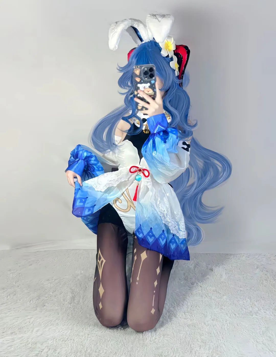 原神cos：泳装心海，赛车服申鹤，兔兔甘雨太可爱了！女仆刻晴和女仆甘雨，你们喜欢哪个做你老婆？