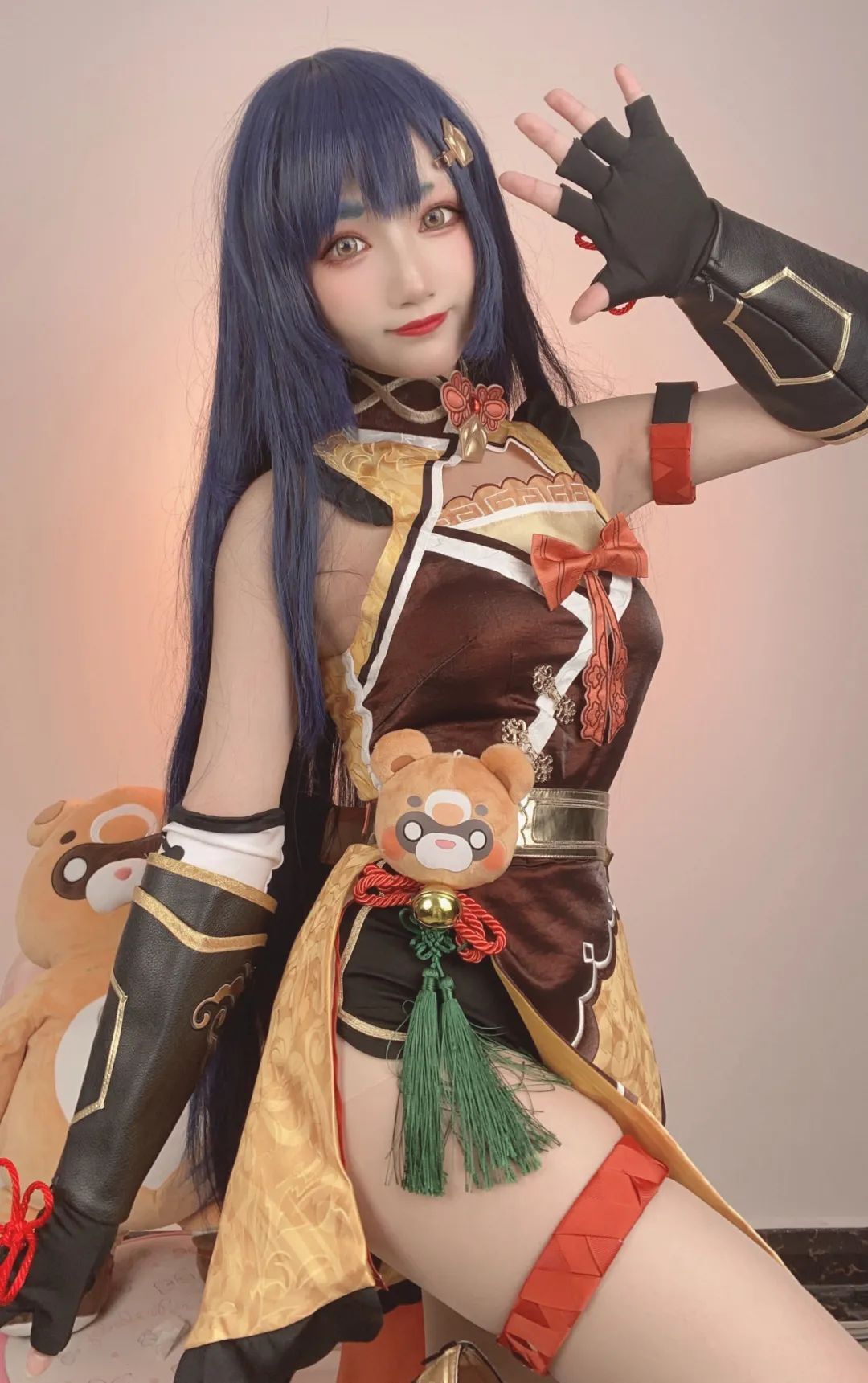 原神cos：泳装神子太美了！制服雷神，香菱变大了，白丝刻晴，女仆久岐忍让人狂喜！