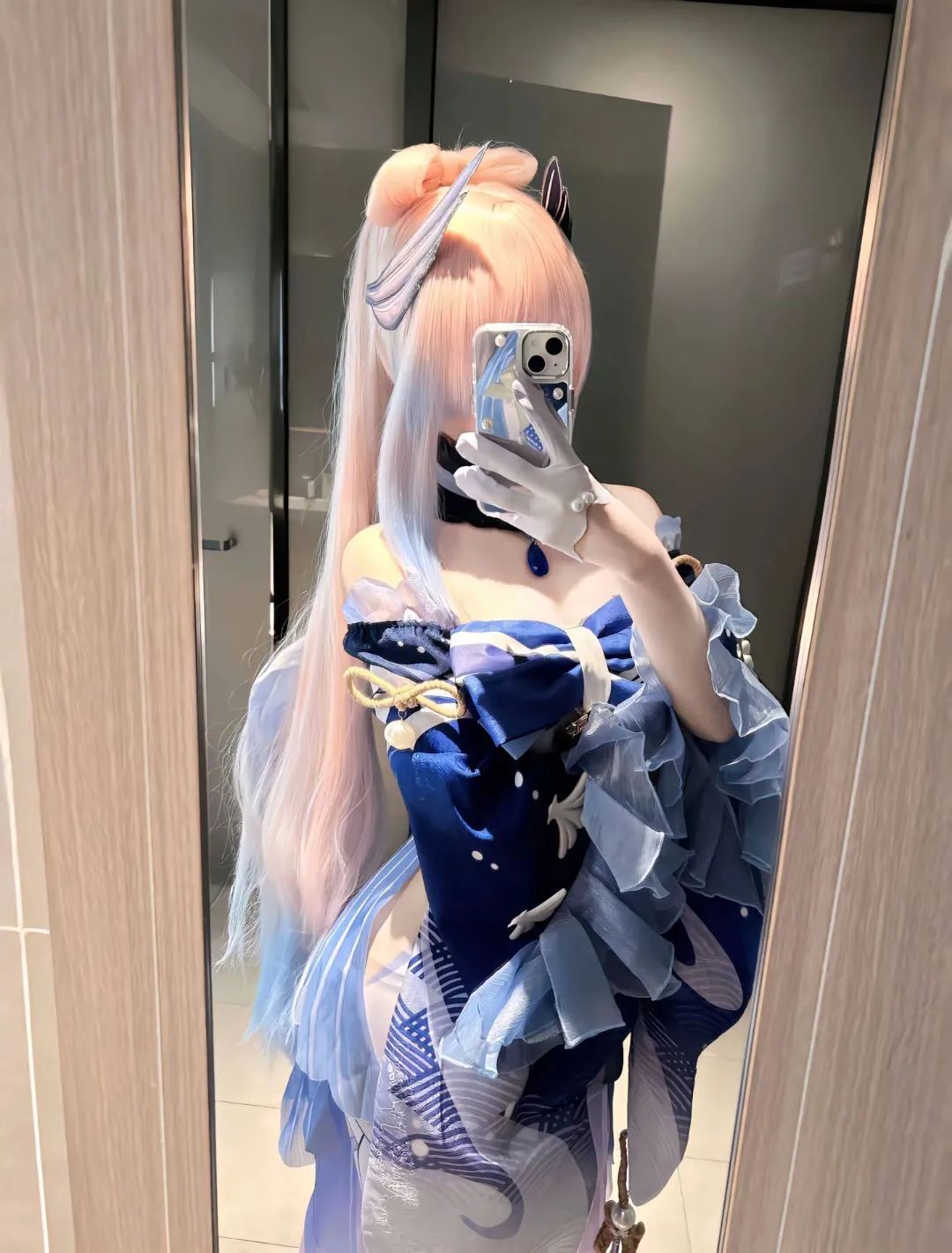 原神cos：白丝+修女服，八重让人狂喜！兔女郎心海，赛车女郎申鹤，大长腿雷神太顶了！