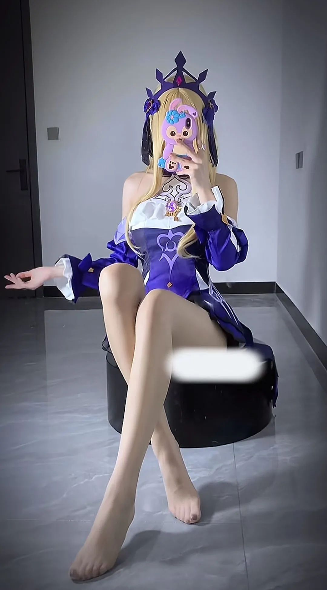 原神cos：黑丝刻晴太好看了！居家服申鹤我爱了！一米八的黑丝雷神太顶了！归终不愧是白月光！