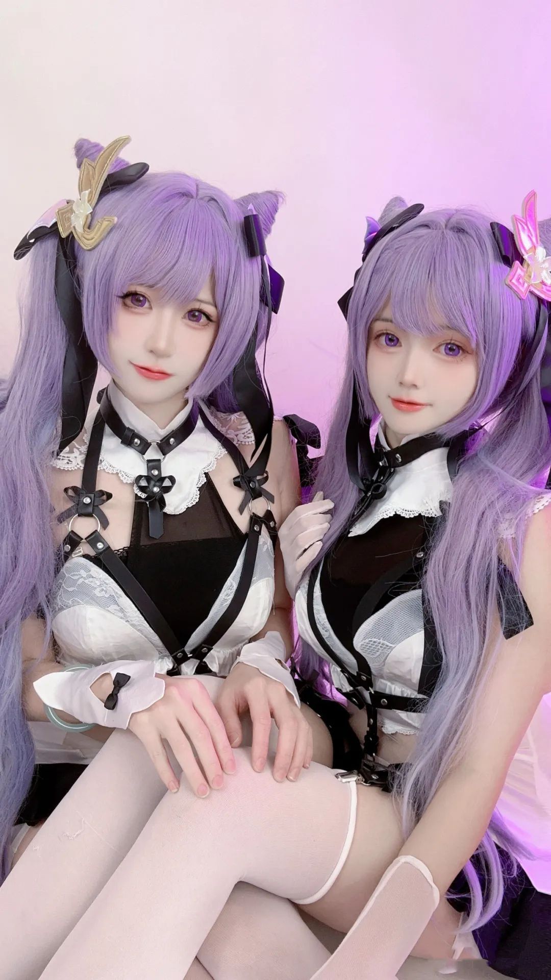 原神cos：黑丝+紧身衣，甘雨刻晴太顶了！女仆神子雷神让人狂喜！清凉装妮露谁不爱？