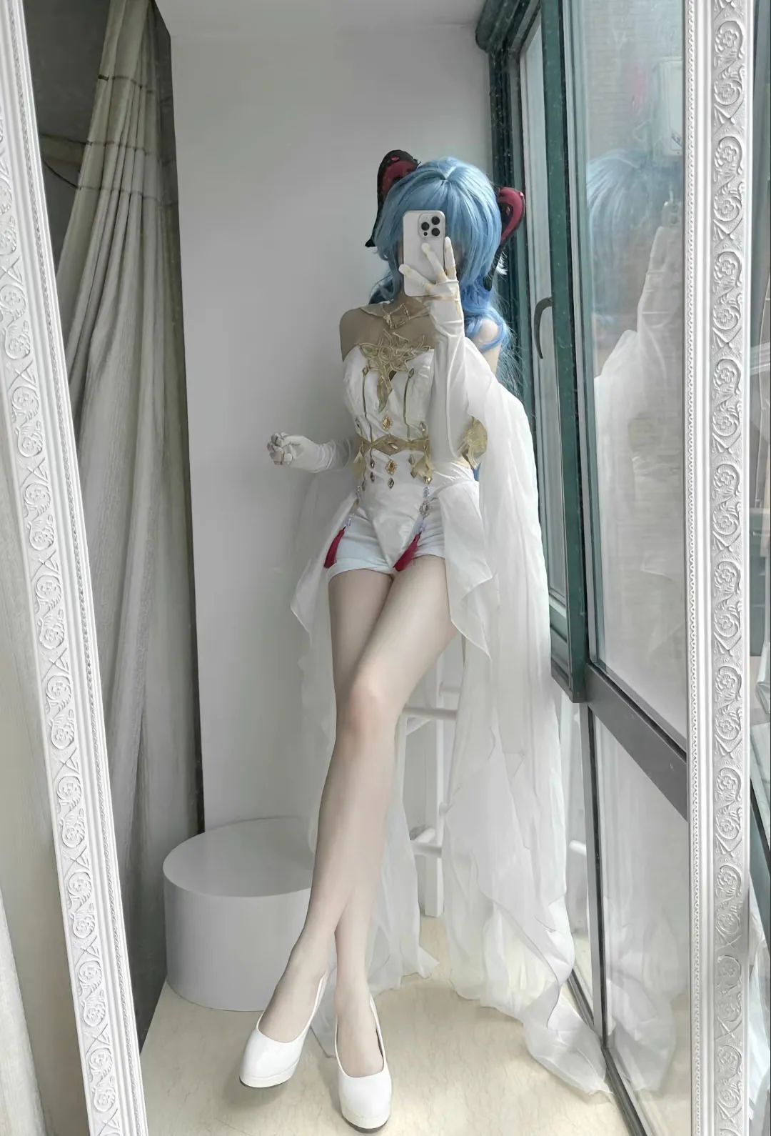 原神cso：白丝+婚纱，花嫁刻晴谁不爱？女仆胡桃古灵精怪！泳装心海太清凉了，花嫁神子让人狂喜！