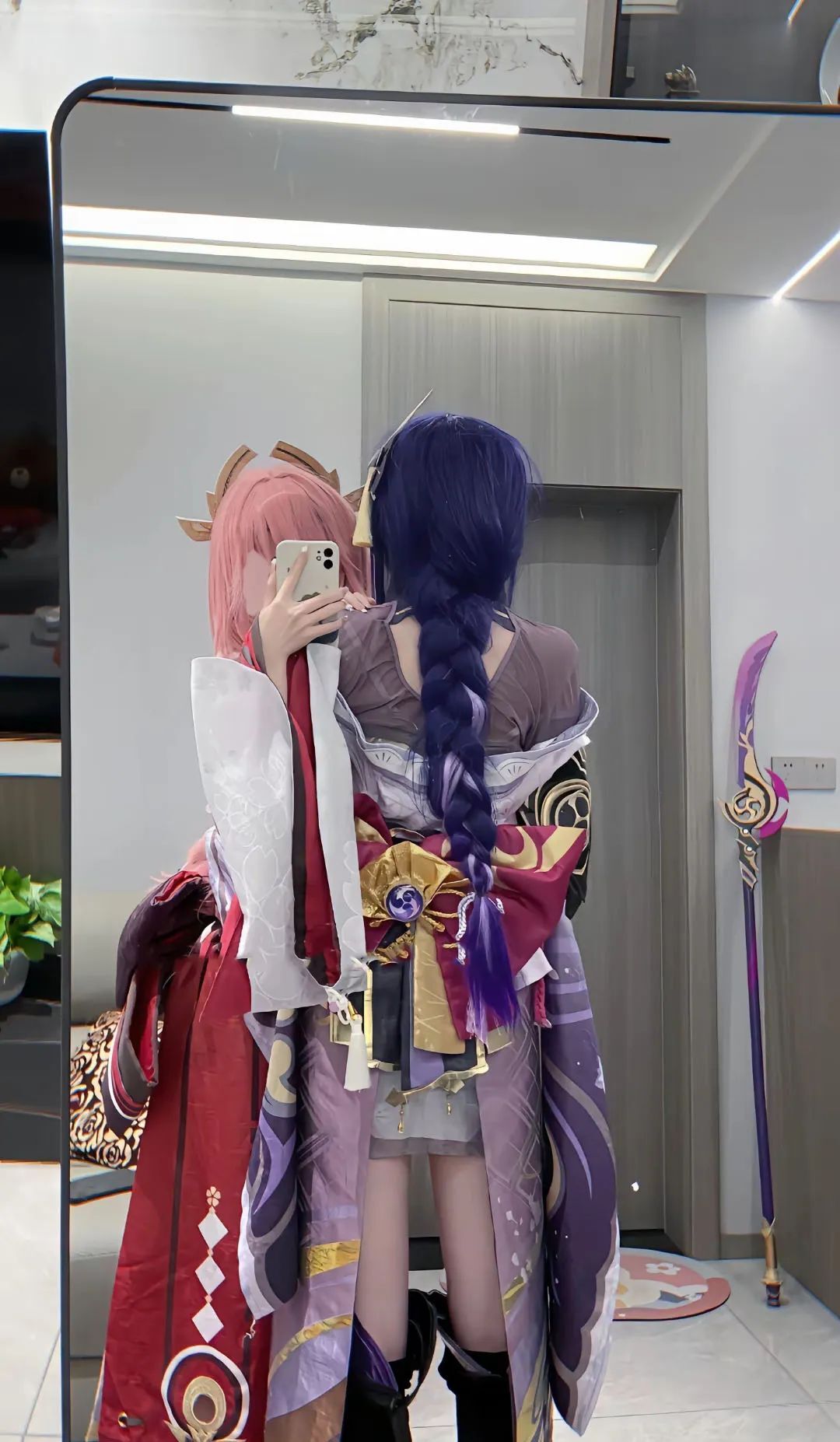 原神cos：黑丝+制服，雷神太御了！兔女郎甘雨，公主裙刻晴太俏皮了！JK绫华，黑丝纱裙申鹤美翻！