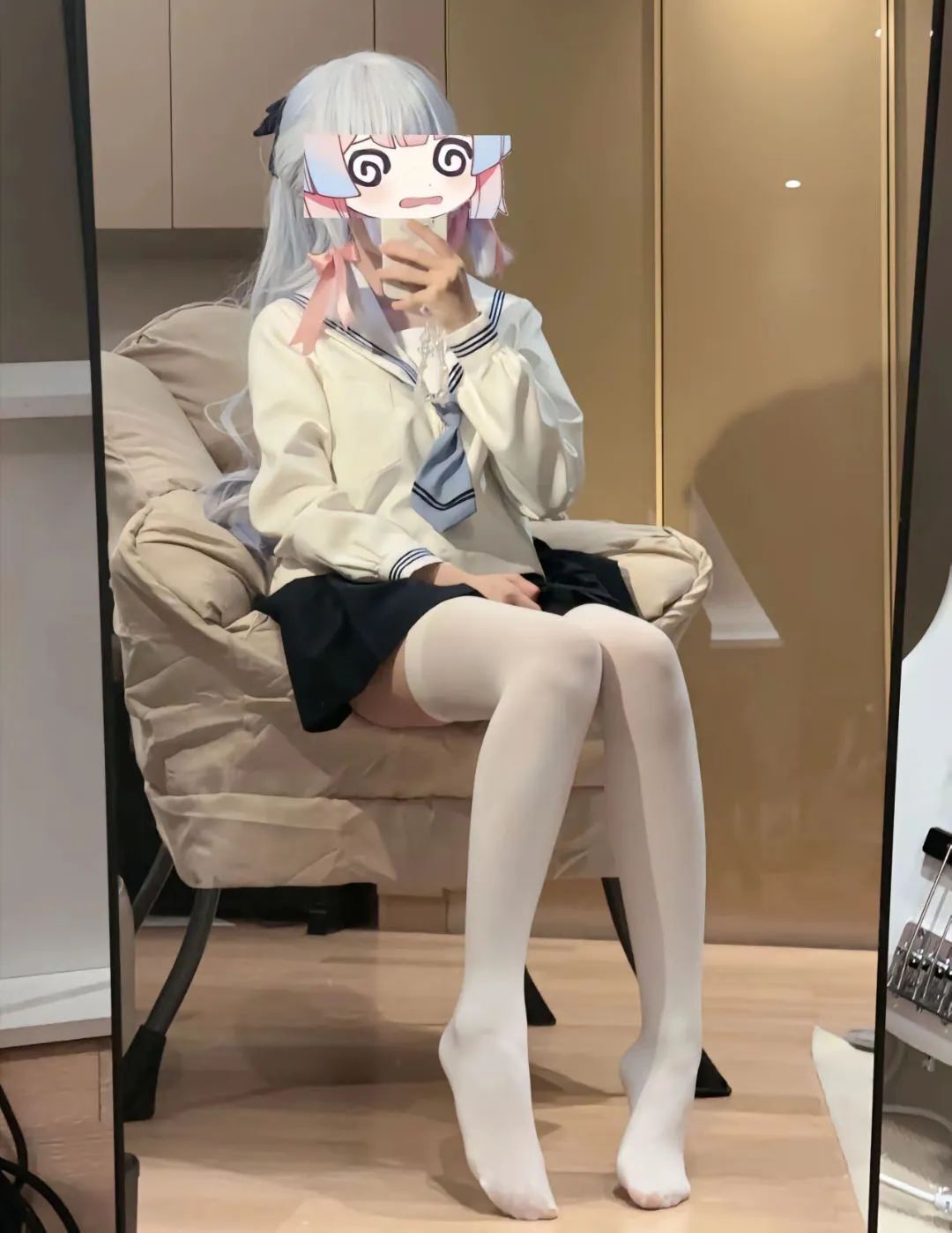 原神cos：白丝+婚纱，新娘甘雨太漂亮了！温泉里的绫华，勒肉黑丝申鹤让人狂喜！见过恶魔装的胡桃吗？