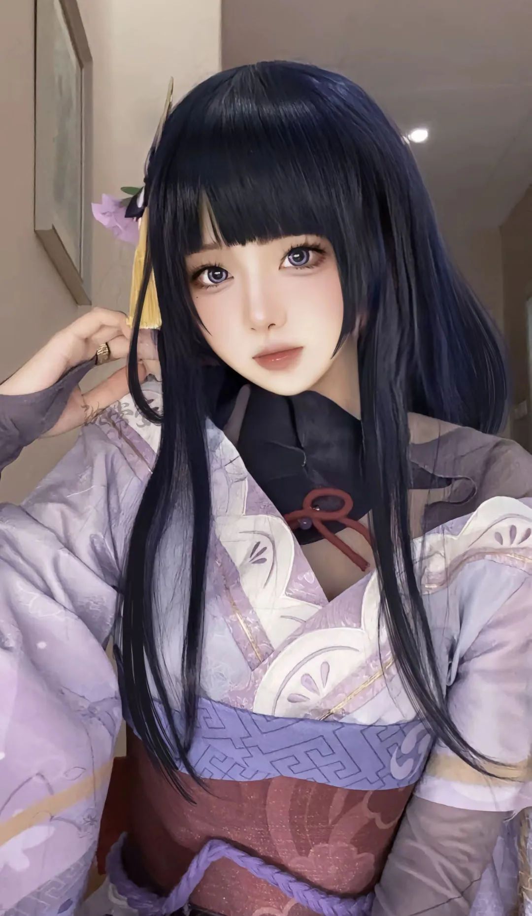 原神cos：芙芙新服装太可爱了！爆衣形态的雷神谁见过？白丝婚纱神子，满足了玩家的所有愿望！