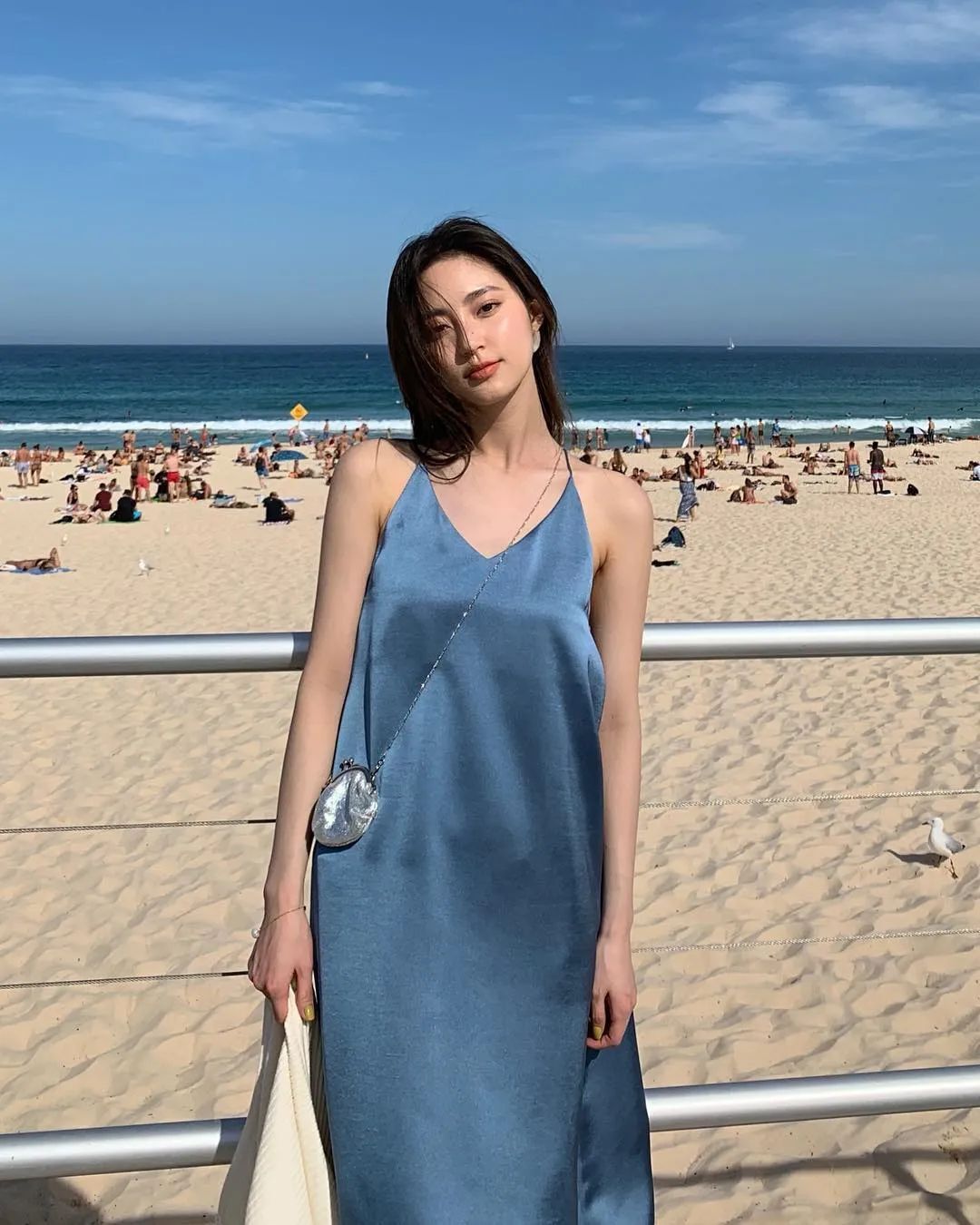 INS美女|韩国模特宋智英照片集，中性慵懒风越看越性感
