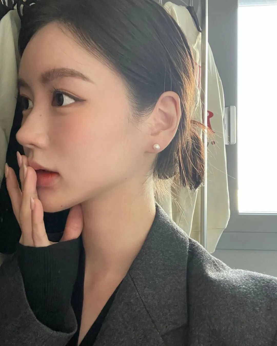 INS美女|韩国模特lxoxoee，神似李一桐的御姐范美女