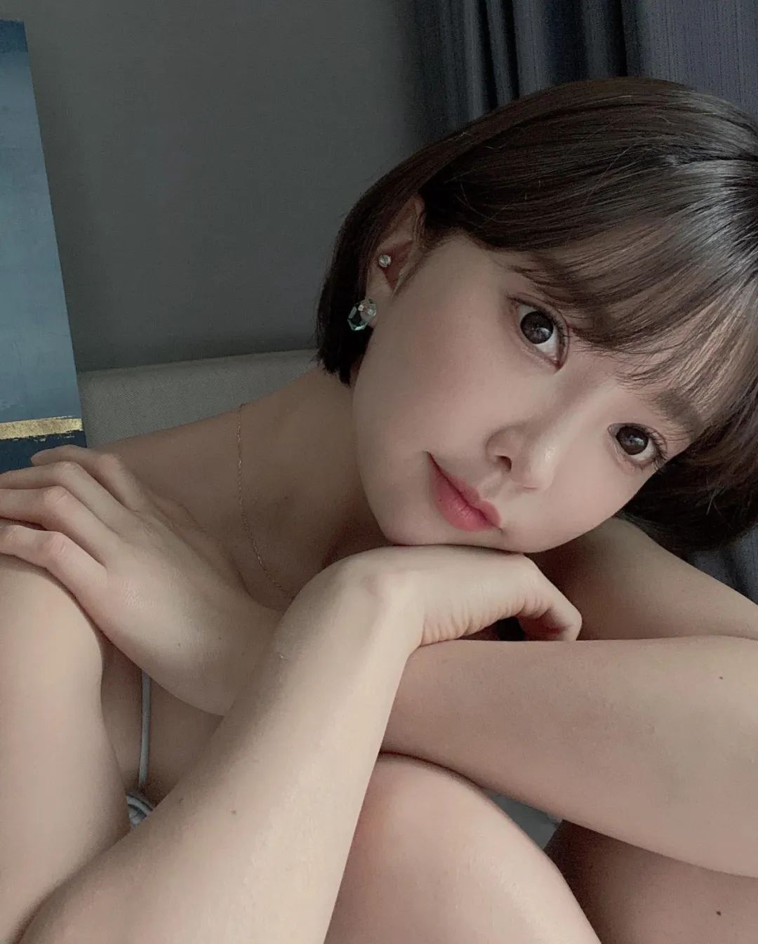 韩国甜辣风模特朴洙妍，珠圆玉润的泳装代言人