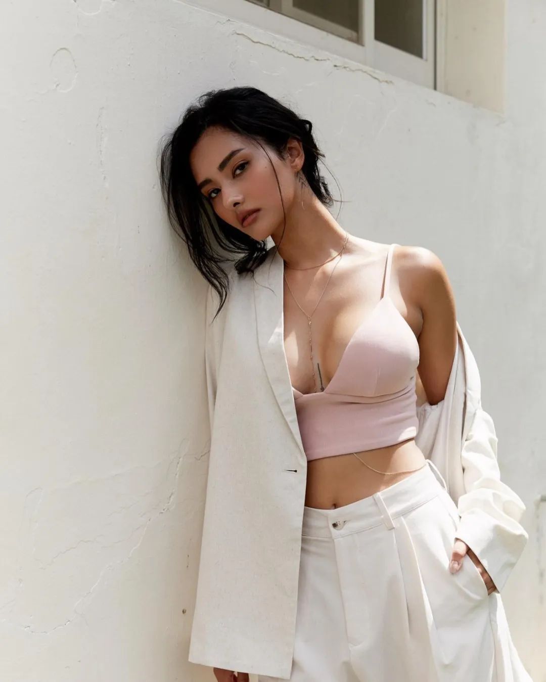 INS美女 | laraokimoto，台湾混血内衣模特！