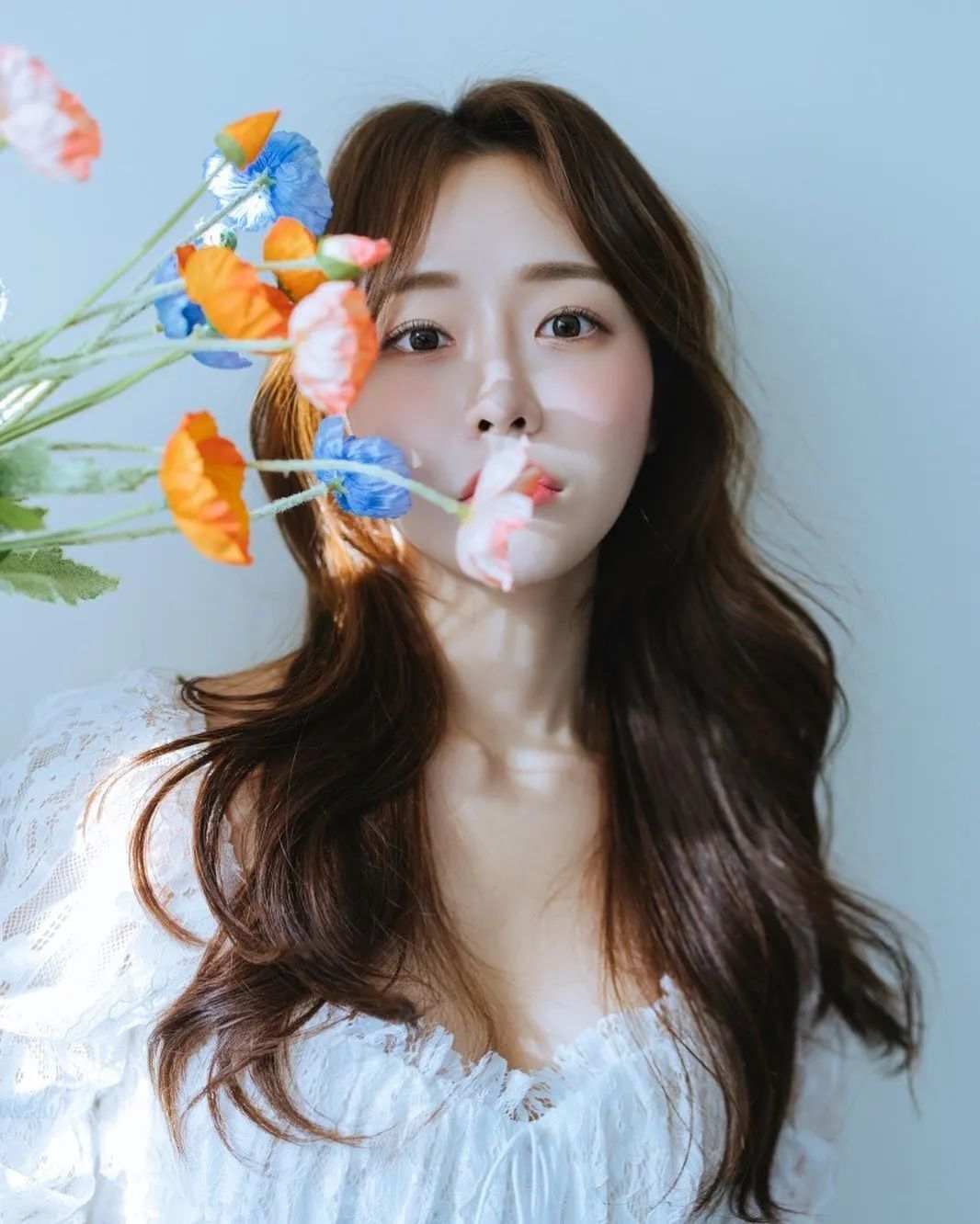 韩国内衣模特근나 ，精致长相，甜美性感皆可