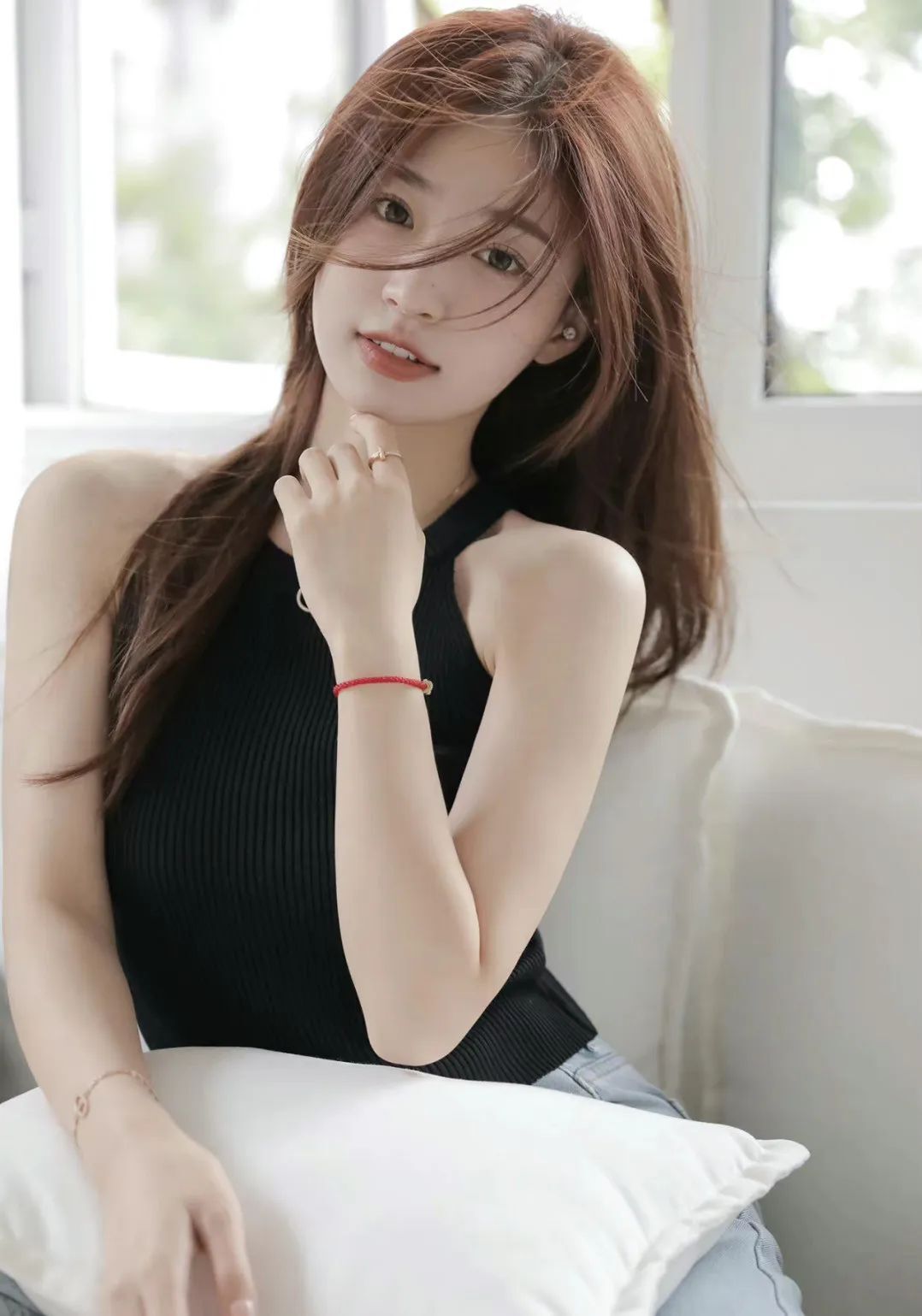 韩宜潼，网红美女的颜值女神“天花板”