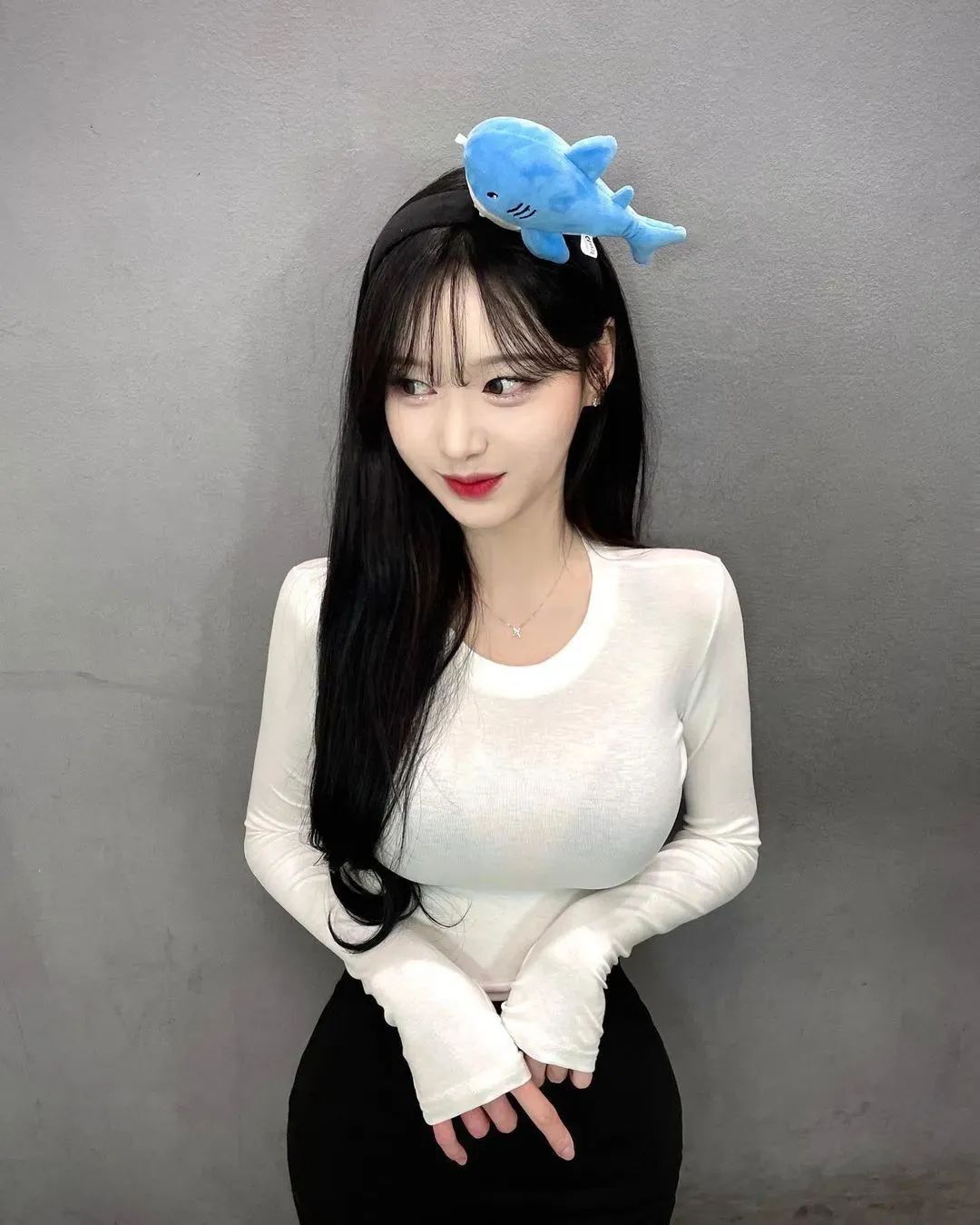韩国网红guswl,明艳动人的她，被网友们称其为韩国版程潇