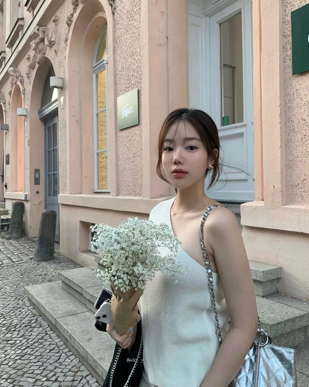 韩国网红yenoj，清纯靓丽的美女留学生