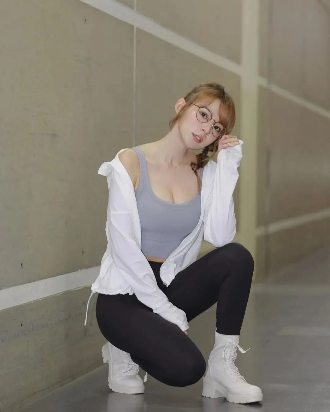 台湾网红林莎，甜美指度超标的元质美少女