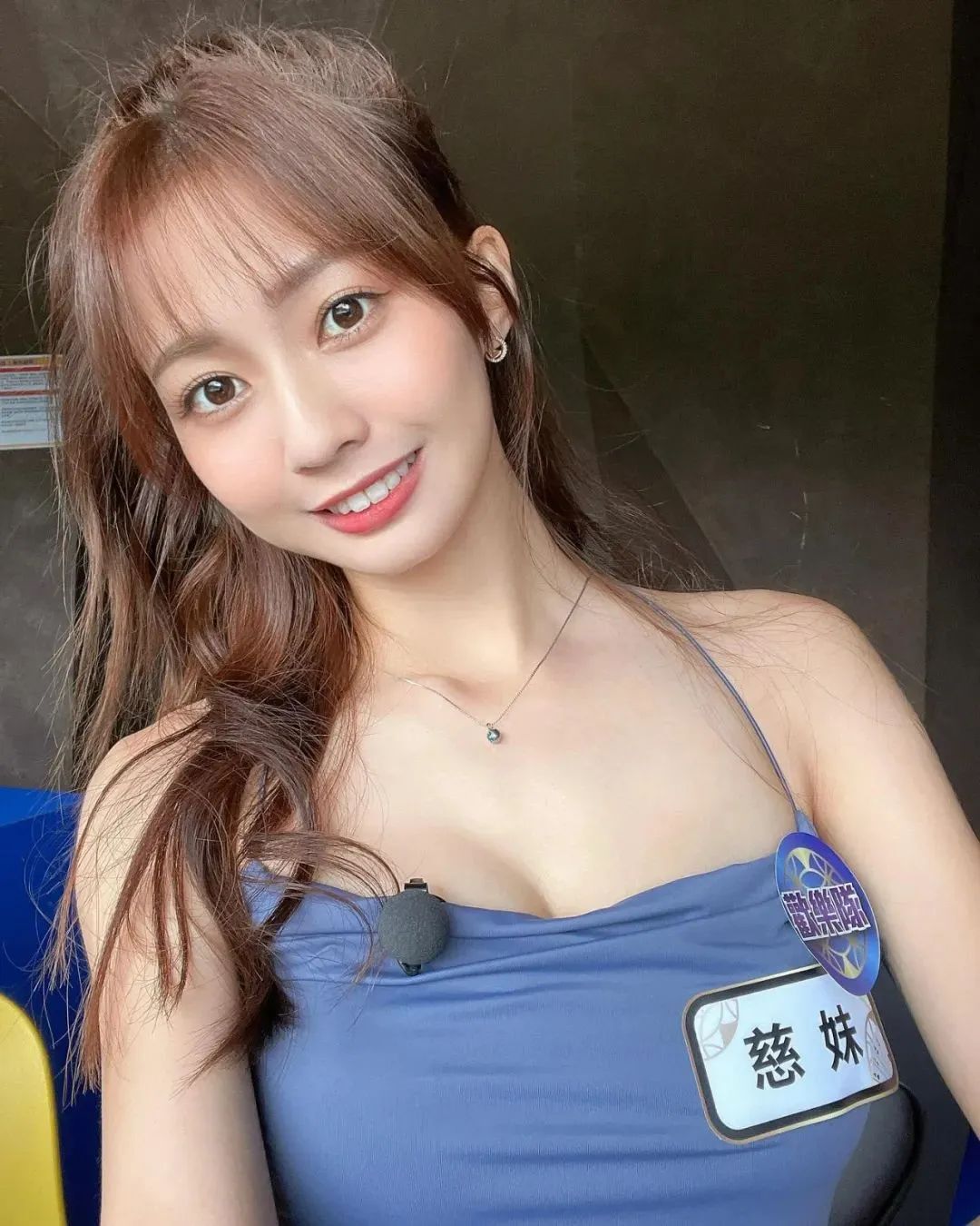 台湾网红彭翊慈，充满青春活力的啦啦队女神