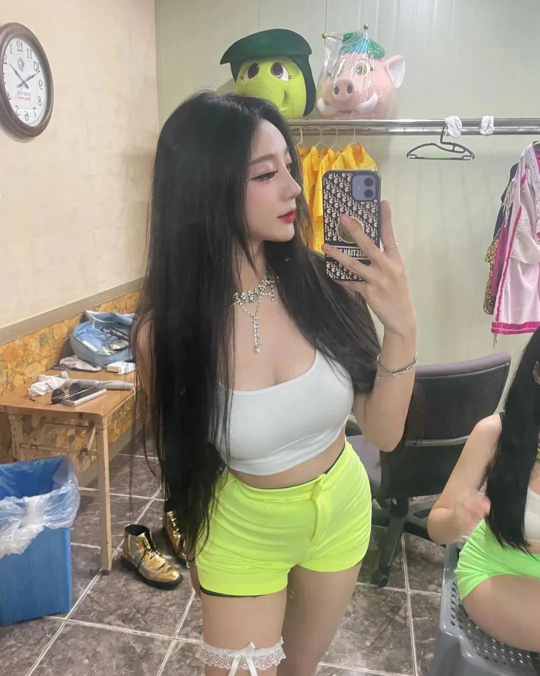 韩国网红jjin，甜美又性感的气质女神