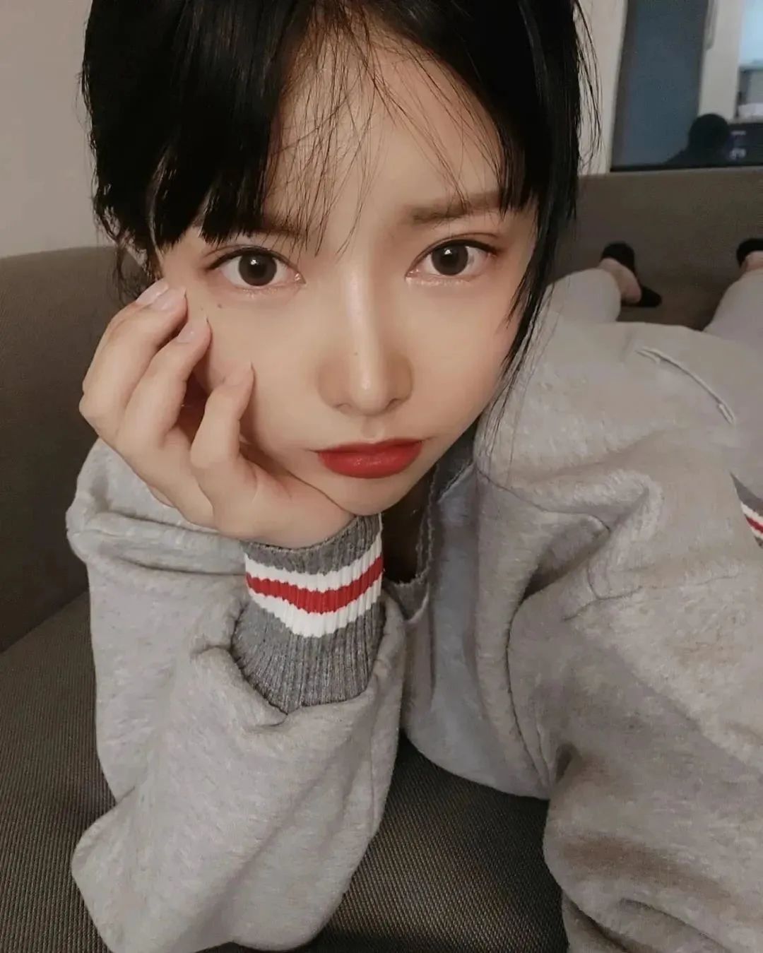 韩国网红主播恩优花,甜美又性感的气质女神