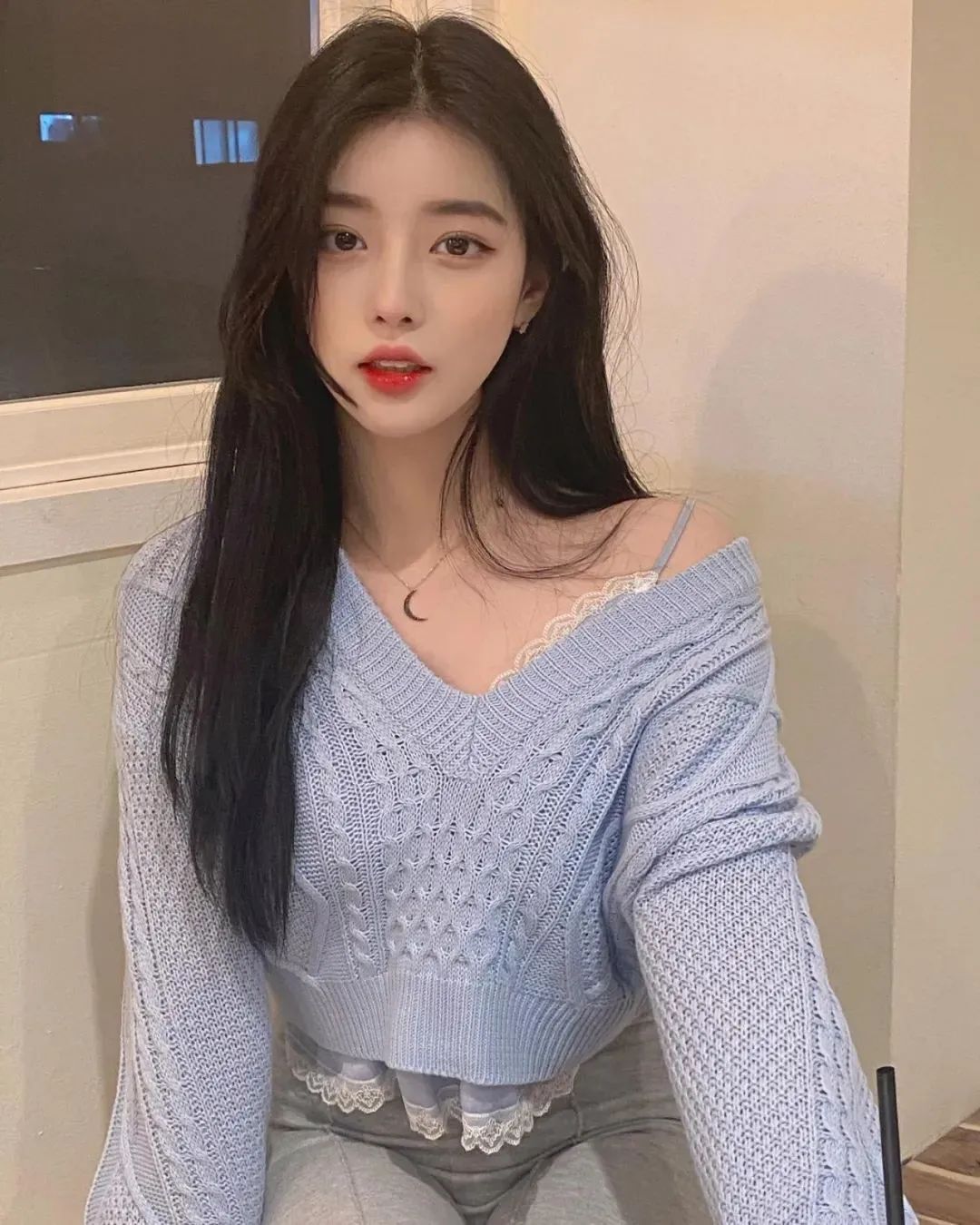 韩国网红洪敏河，让人心动的“甜美系”女神