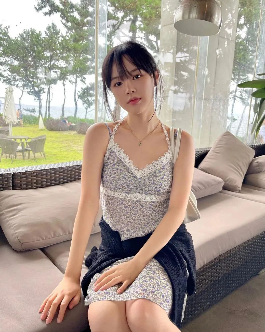 韩国网红金正炫，火辣性感的甜美系女神