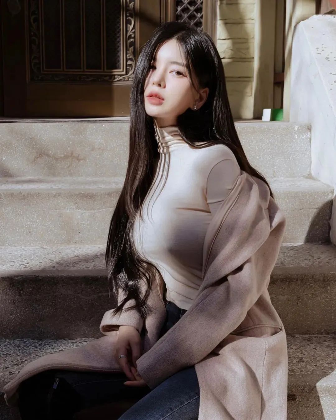 韩国网红主播Pu，神似宋慧乔的颜值系女神