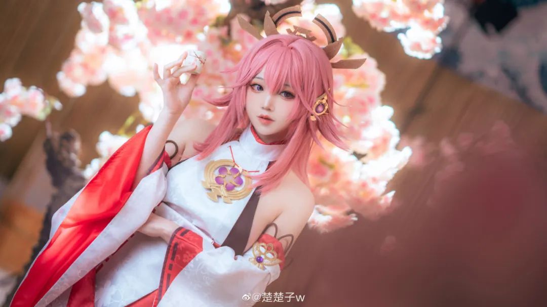 cosplay：【原神】八重神子