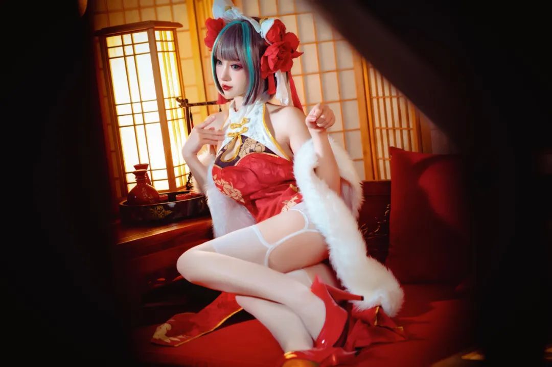 cosplay：【碧蓝航线】柴郡