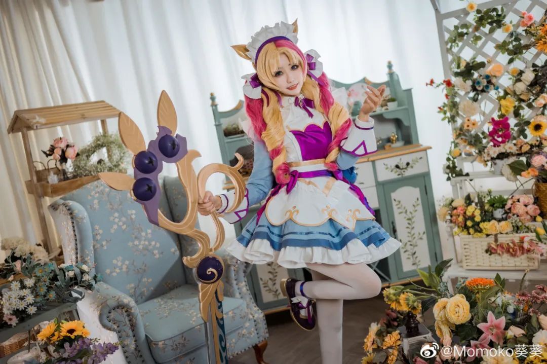 cosplay：英雄联盟  格温