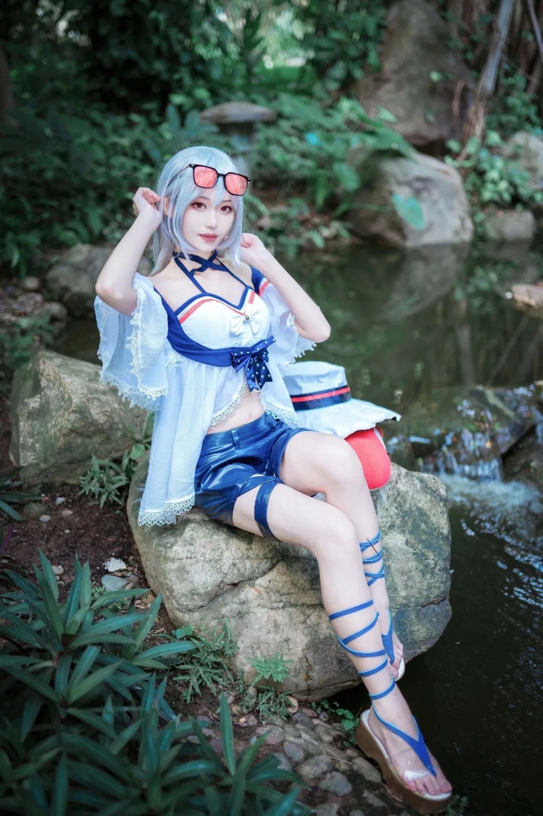 cosplay：明日方舟  斯卡蒂