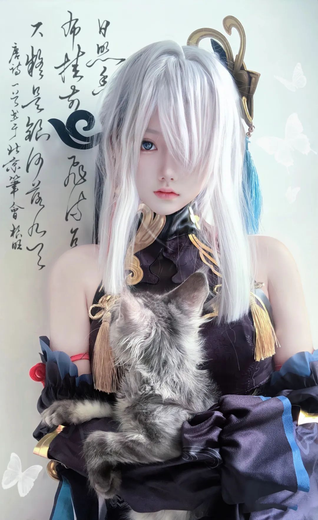 原神cos：绫华宵宫爆衣形态太美了！海边神子，清凉装甘雨真顶！