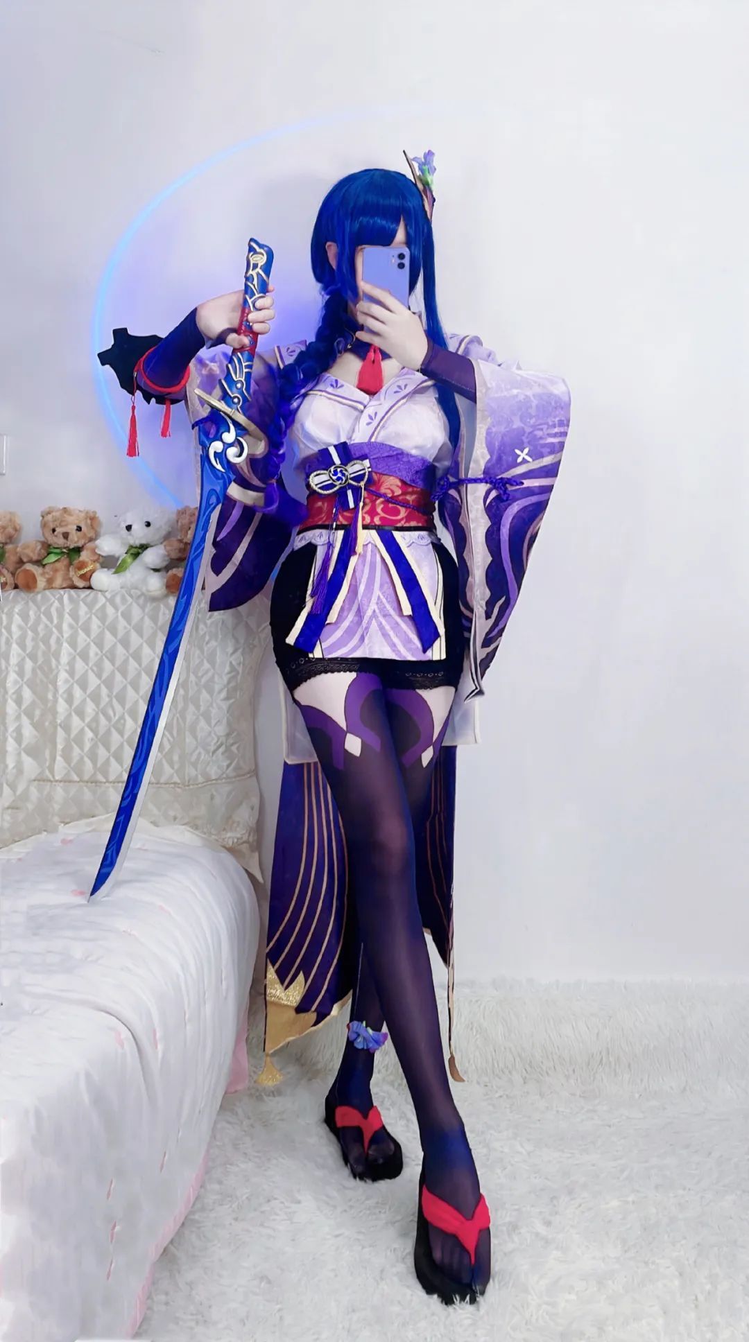 原神cos：女士大长腿太霸气了！秘书甘雨真乖巧！七七终于变大了！