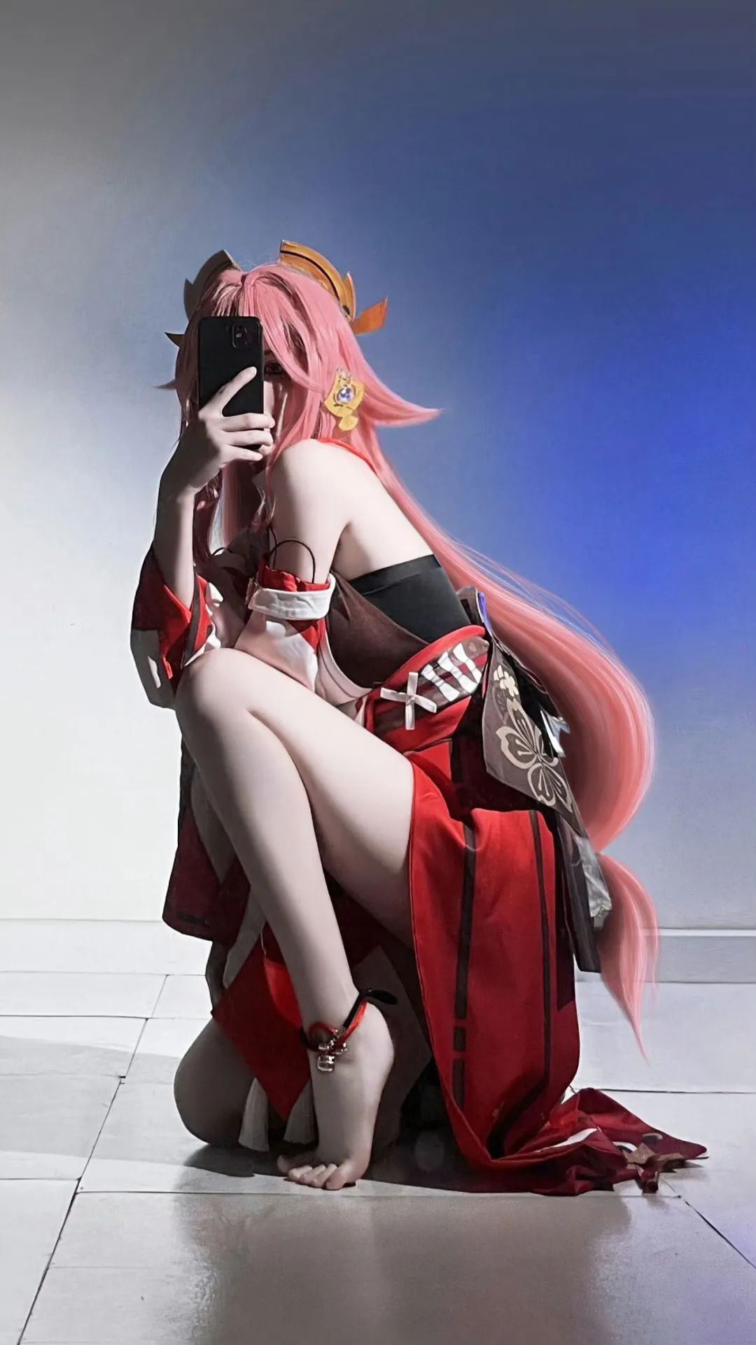 原神cos：女仆装宵宫可爱爆了！赛车女郎申鹤，泳装草神，白色连衣裙神子太顶了！