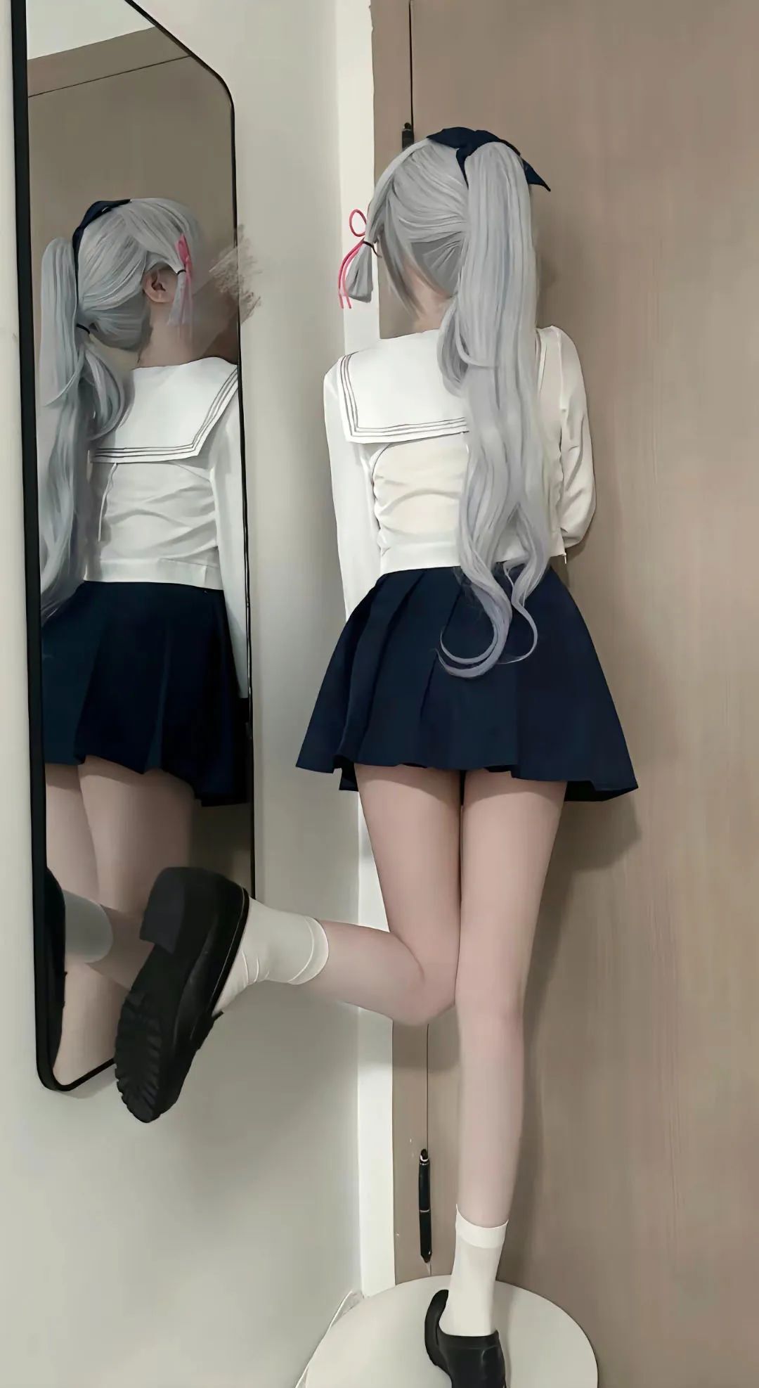 原神cos：勒肉白丝+制服，刻晴太清凉了！白丝JK绫华，雪白婚纱神子太顶级了！