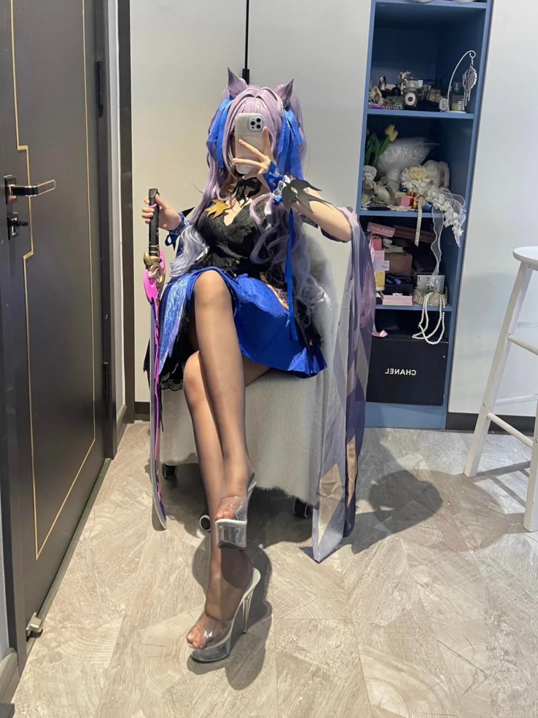 原神cos：女仆雷神让人狂喜！厨娘宵宫太可爱了，花嫁绫华，大草神太顶级了！