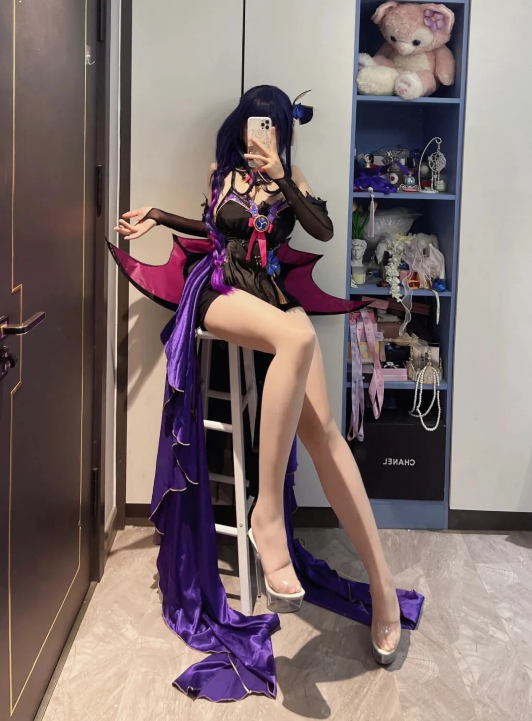 原神cos：女仆雷神让人狂喜！厨娘宵宫太可爱了，花嫁绫华，大草神太顶级了！
