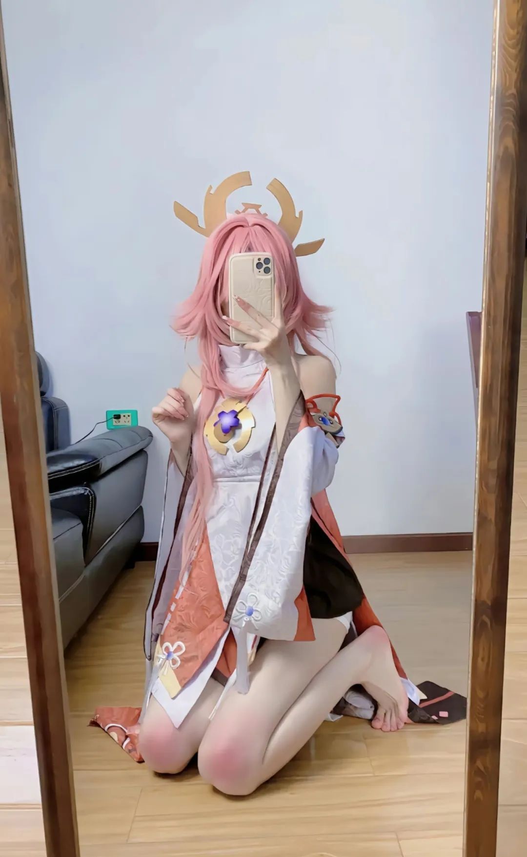 原神cos：兔女郎甘雨太顶了！黑丝旗袍莫娜！白丝女仆雷神，泳装心海真可爱！