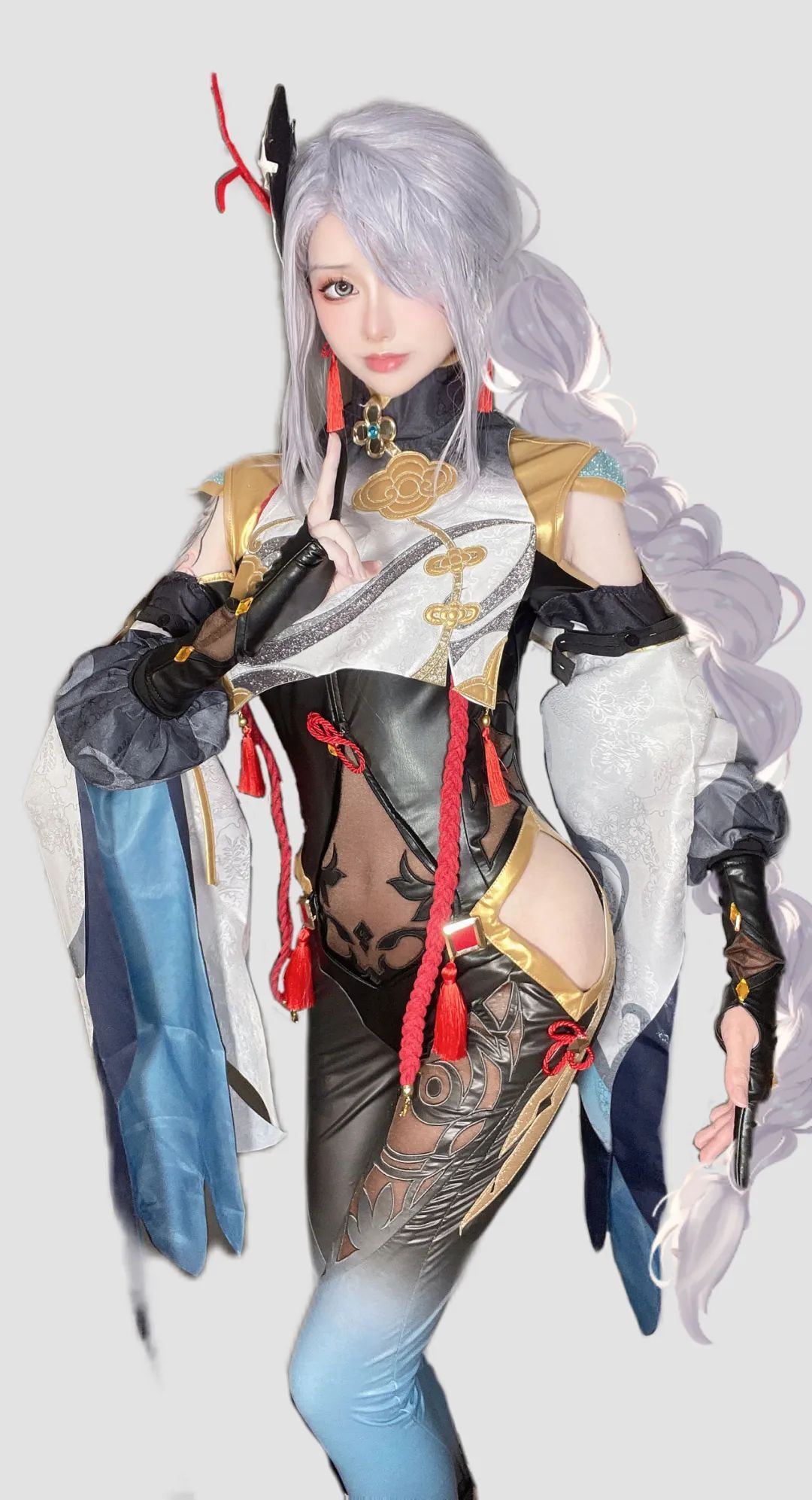 原神cos：女仆装雷神太可爱了！菲谢尔变大了！优菈狂秀好身材！女仆甘雨让人狂喜！